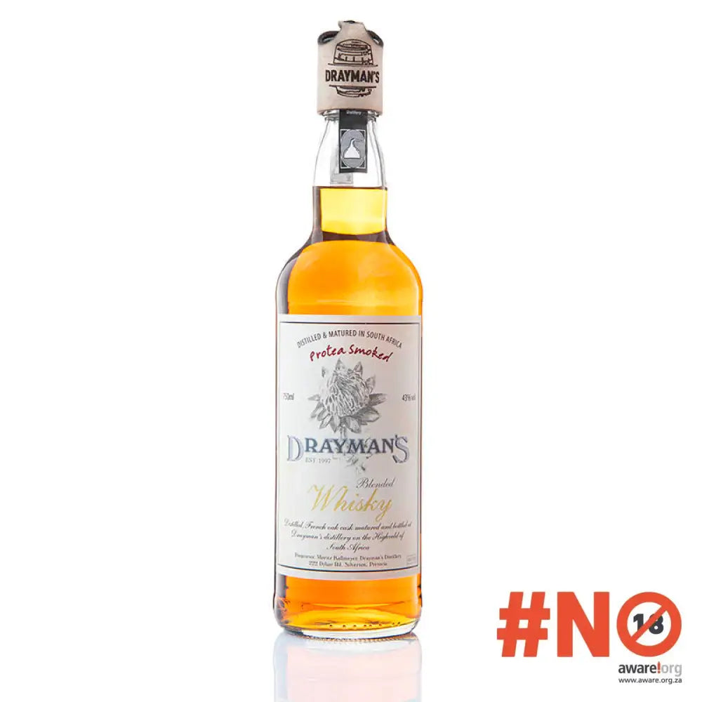 Draymans Rope Drayman's Protea Smoked Whisky 750ml - Drayman's Brewery – Draymans Brewery